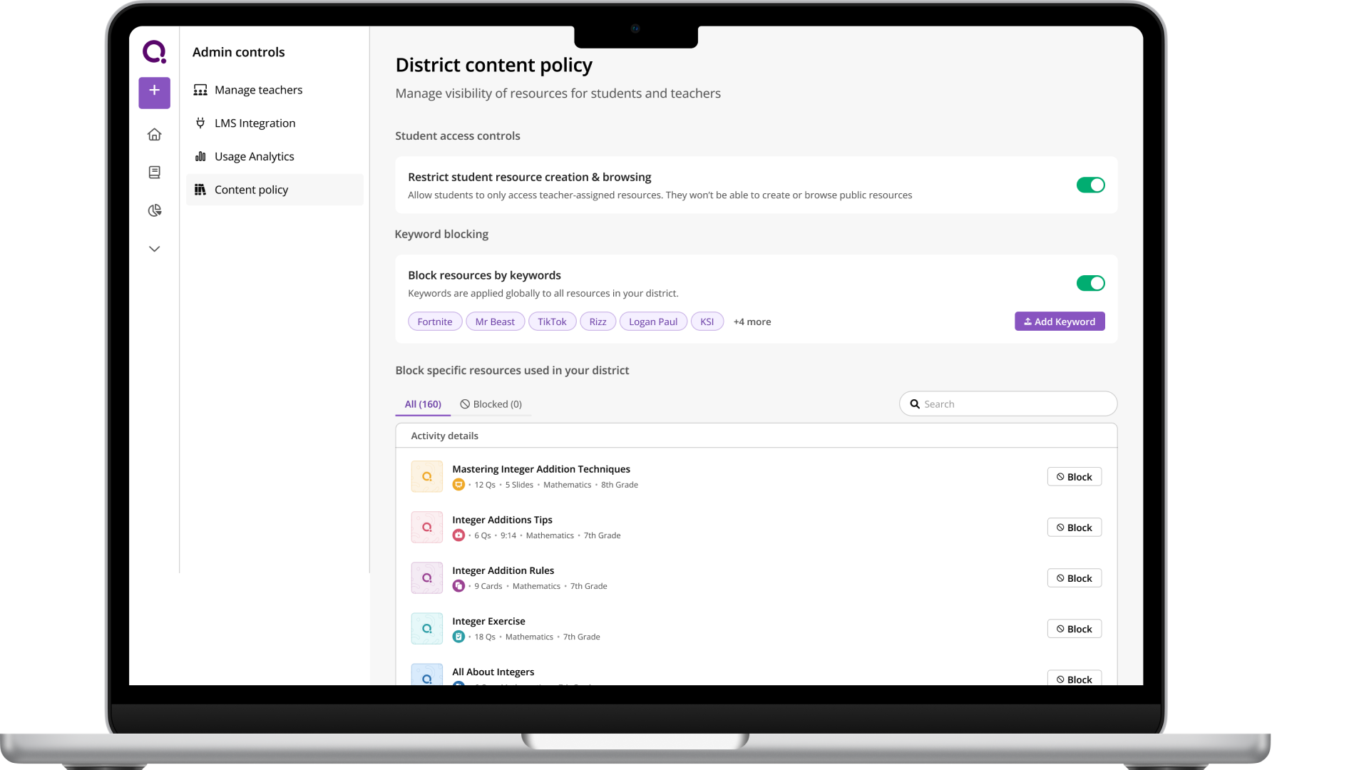 Content Moderation Tool