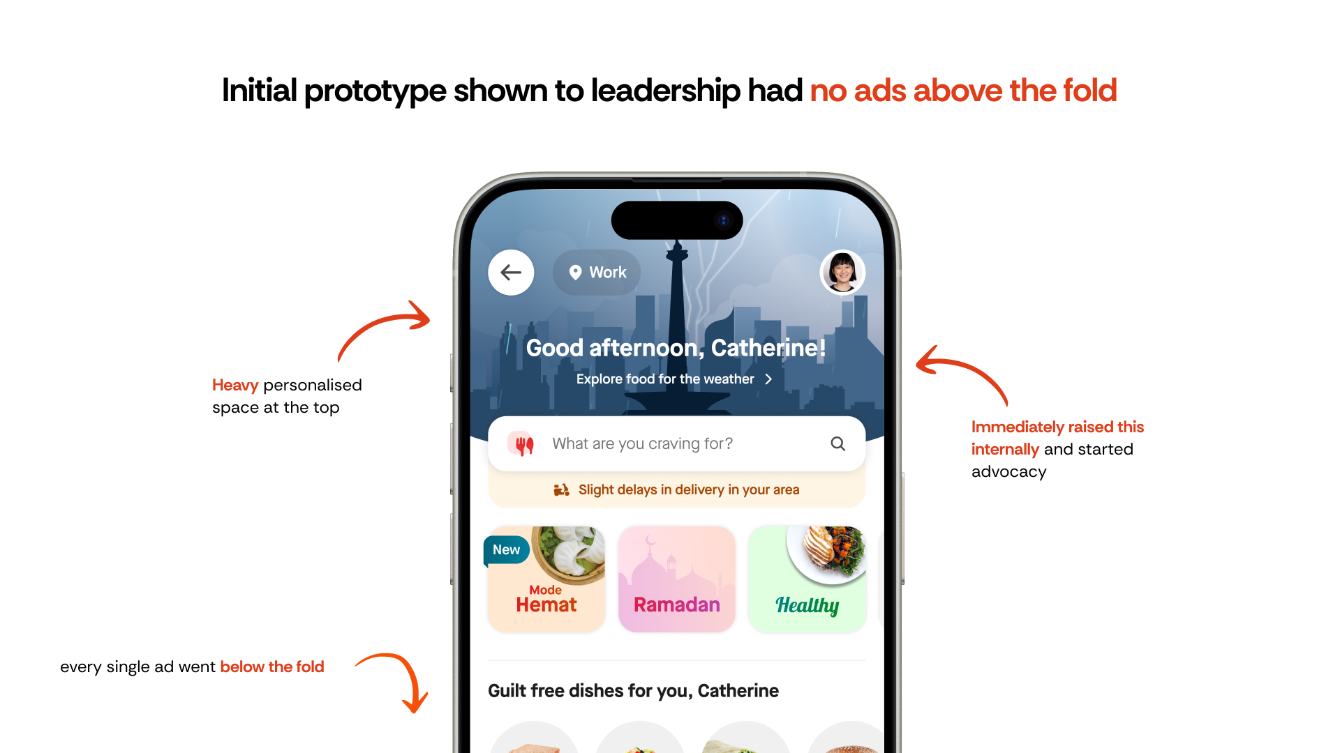 Not invited to the redesign